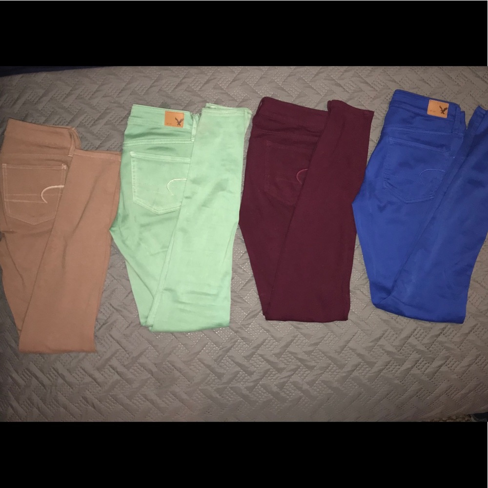 American eagle jegging bundle size 0